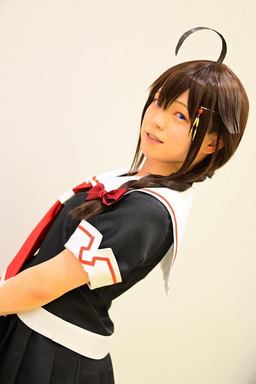 shigure and shigure kai ni (kantai collection) by shiratama_(matcos_feli_)