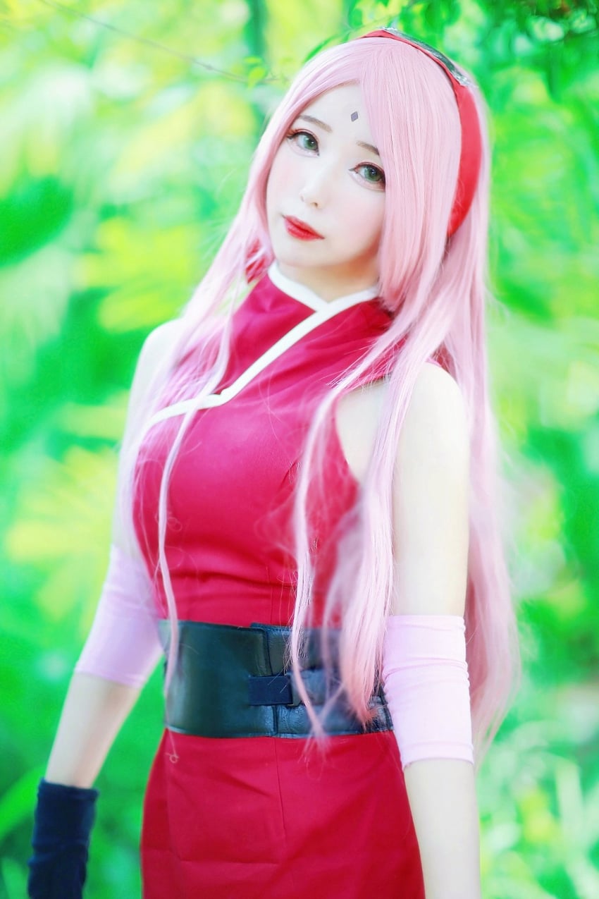 haruno sakura (naruto and 1 more) by godseolhwa