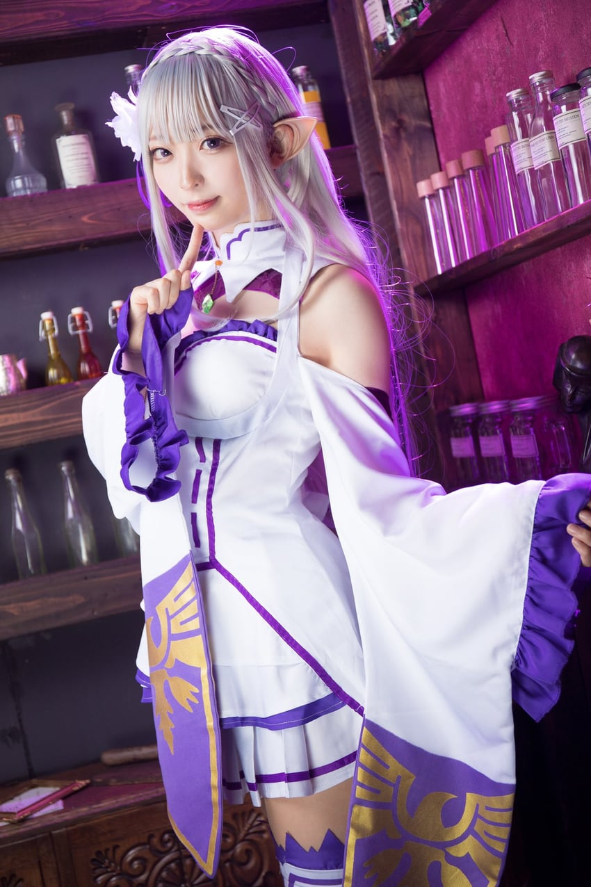 emilia (re:zero kara hajimeru isekai seikatsu) by coszettairyoiki