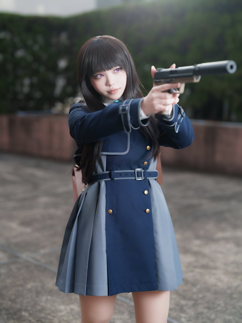 inoue takina (lycoris recoil) by saki_miyo