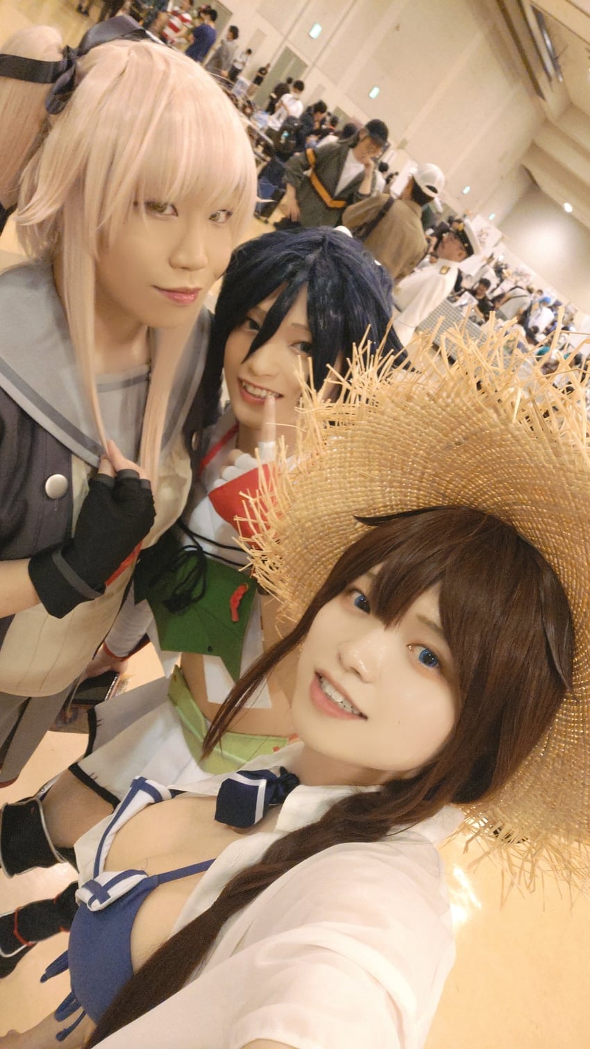 shigure, shigure kai san, yura, yura kai ni, katsuragi, and 1 more (kantai collection) by 27dd_0490, licoricedorop, and shiratama_(matcos_feli_)