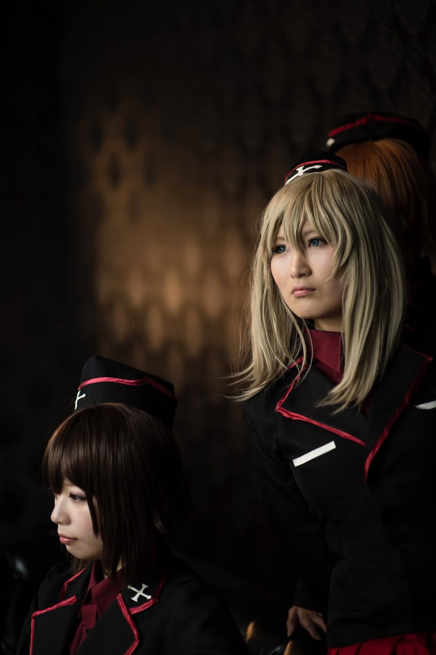 nishizumi maho, nishizumi miho, and itsumi erika (girls und panzer) by litonagi_(photographer), marie_morinaga3, suzuharuna, and tooboe