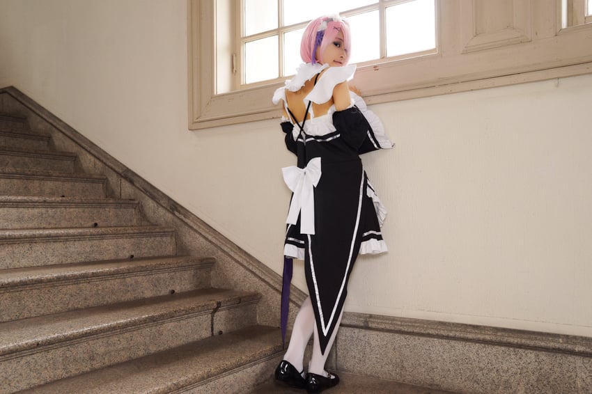 ram (re:zero kara hajimeru isekai seikatsu) by tyytyytyyyy