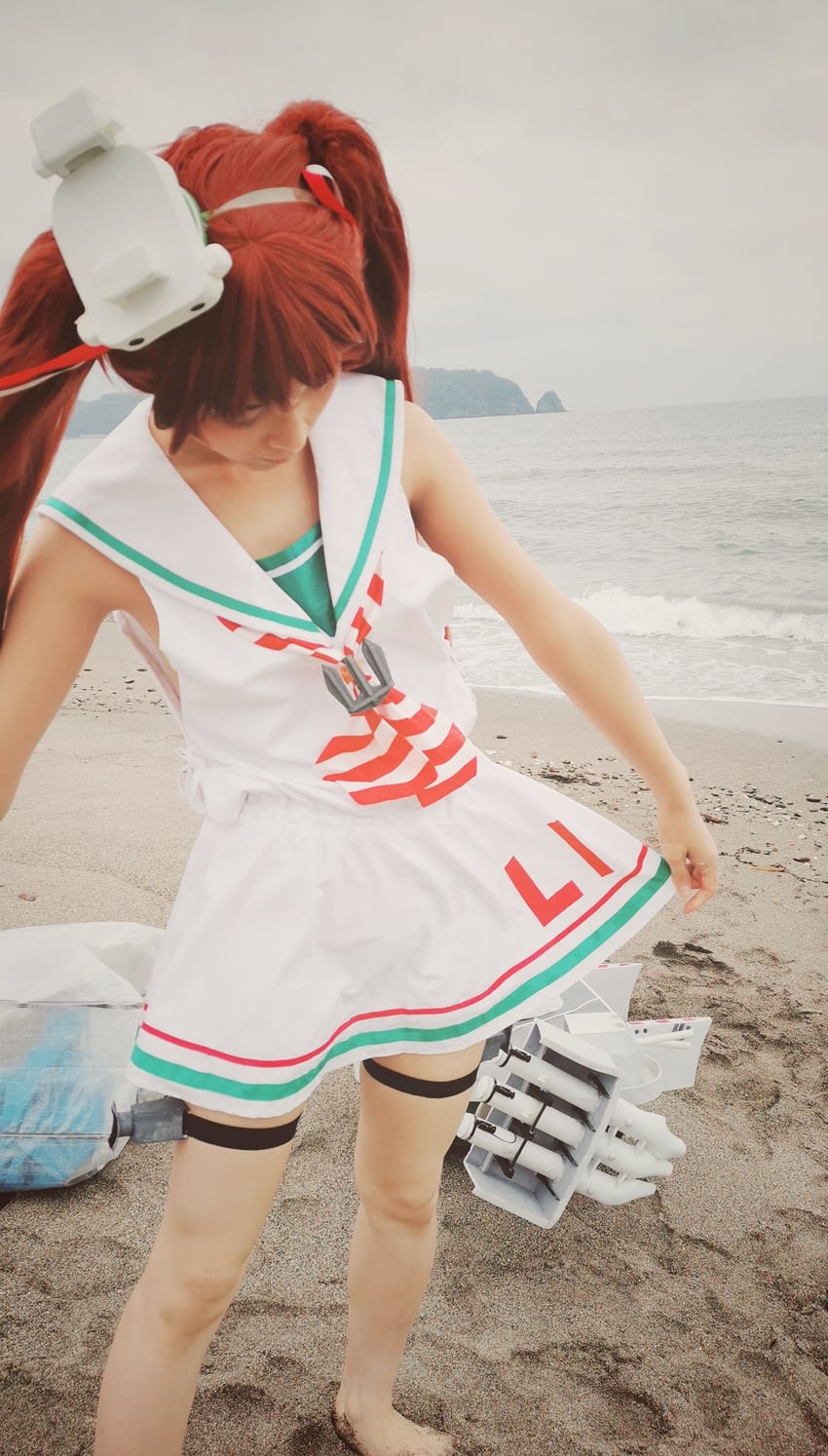 libeccio (kantai collection) by litonagi_(photographer) and tochi_pikonome