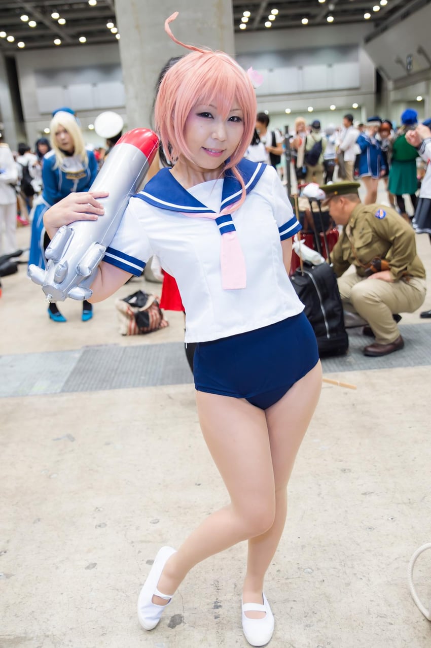 i-58, atago, and z1 leberecht maass (kantai collection) by litonagi_(photographer) and shiba_(cosplayer)