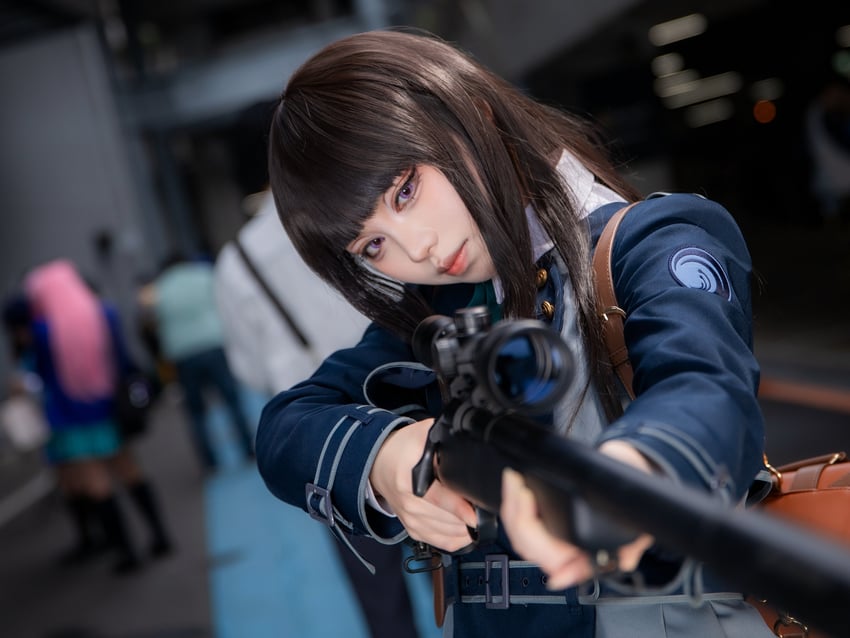 inoue takina (lycoris recoil) by saki_miyo