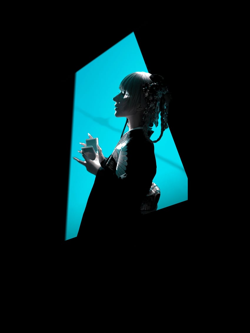 momobami kirari (kakegurui) by dai_xiao_xiao and xian_yu_(378341049)_(photographer)