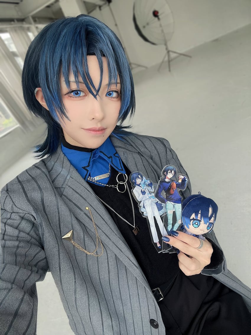 hiodoshi ao (hololive and 1 more) by 48ta