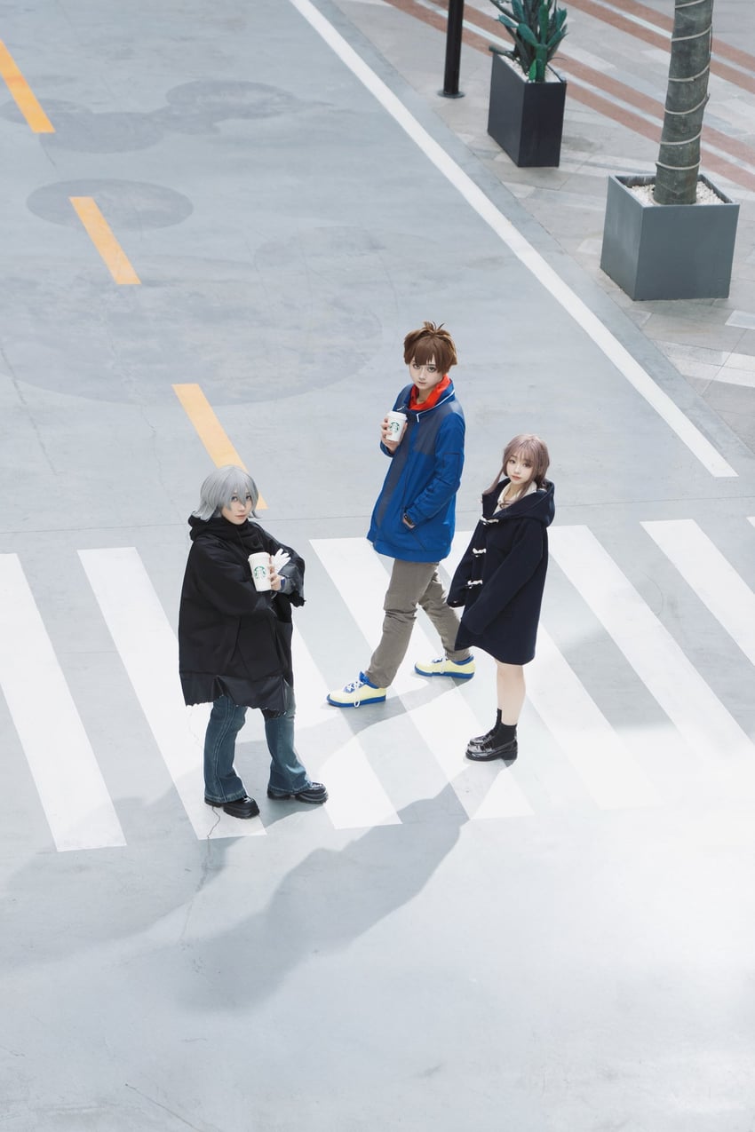 higashimitarai kiyoshiro, amanokawa hiro, and tsukiyono ruli (digimon and 1 more) by nochino