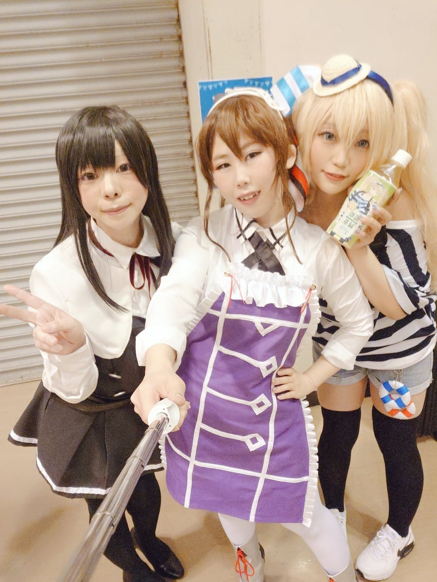 asashio, asashio kai ni, gambier bay, and myoukou (kantai collection) by hina_(hinafrom_1339) and shiosan0420