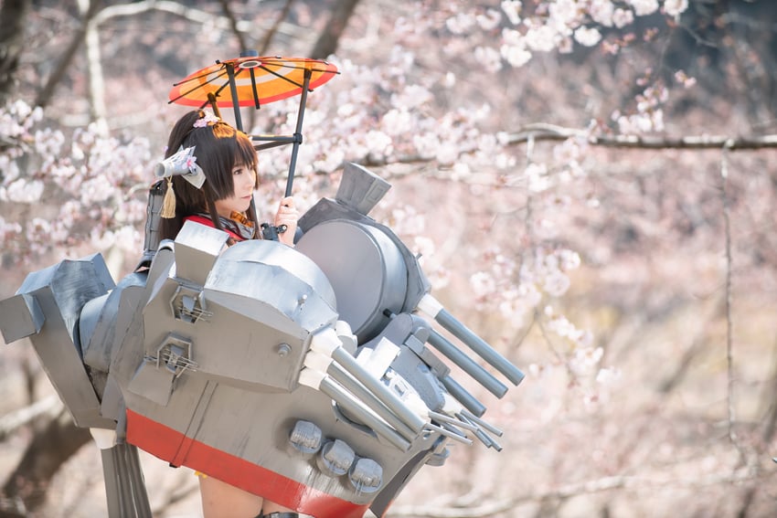 yamato (kantai collection) by litonagi_(photographer) and marie_morinaga3