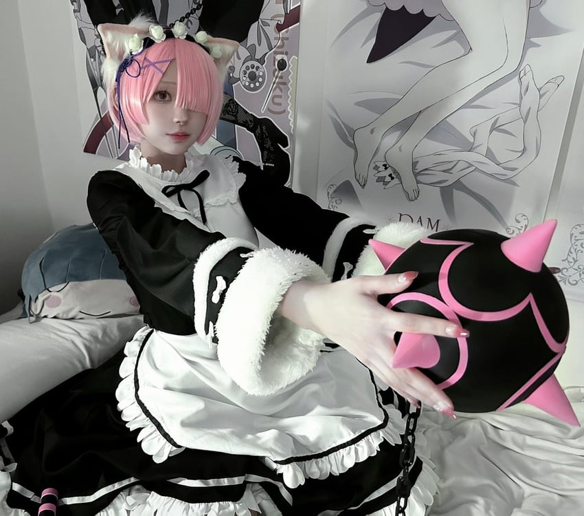 ram (re:zero kara hajimeru isekai seikatsu) by usagisan_ne_jp