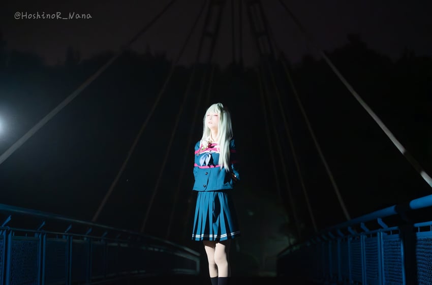 wakaba mutsumi (bang dream! and 1 more) by helena5g_(photographer) and hoshinor_nana