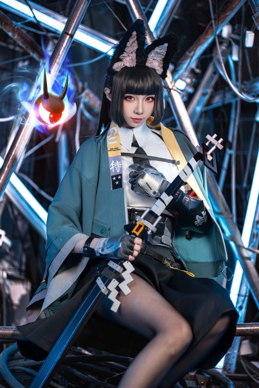 hoshimi miyabi and tailless (zenless zone zero) by haruka_myx