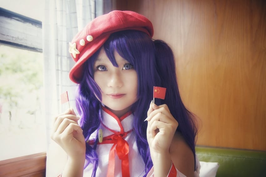 label girl (touhou and 1 more) by organastella