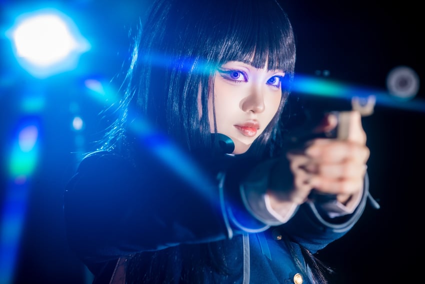 inoue takina (lycoris recoil) by saki_miyo