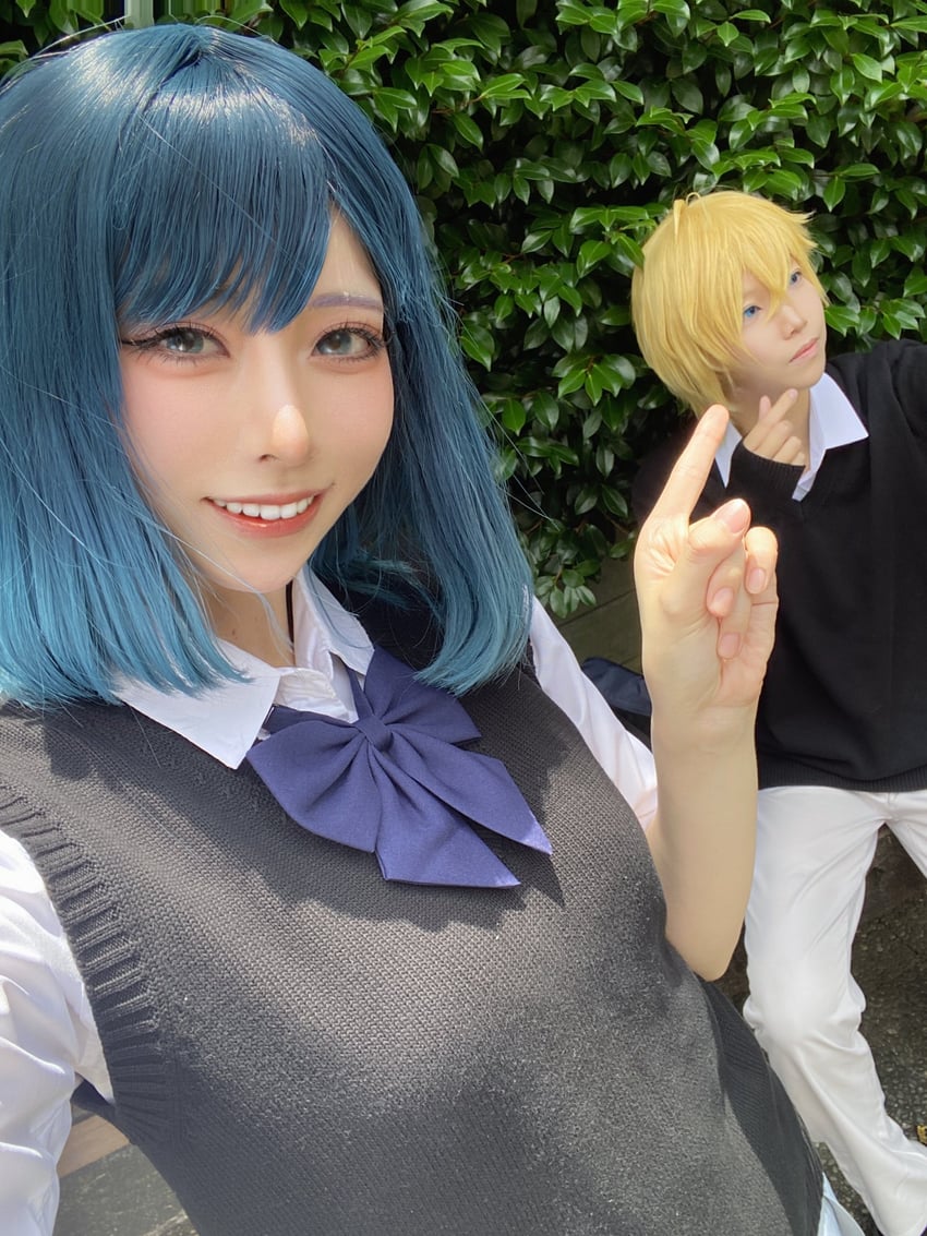 kurokawa akane and hoshino aquamarine (oshi no ko) by ichihashi_(184ram) and mam_1582