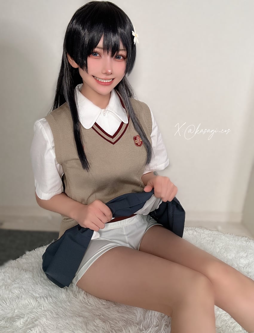 misaka mikoto and saten ruiko (toaru majutsu no index) by kasagi_cos