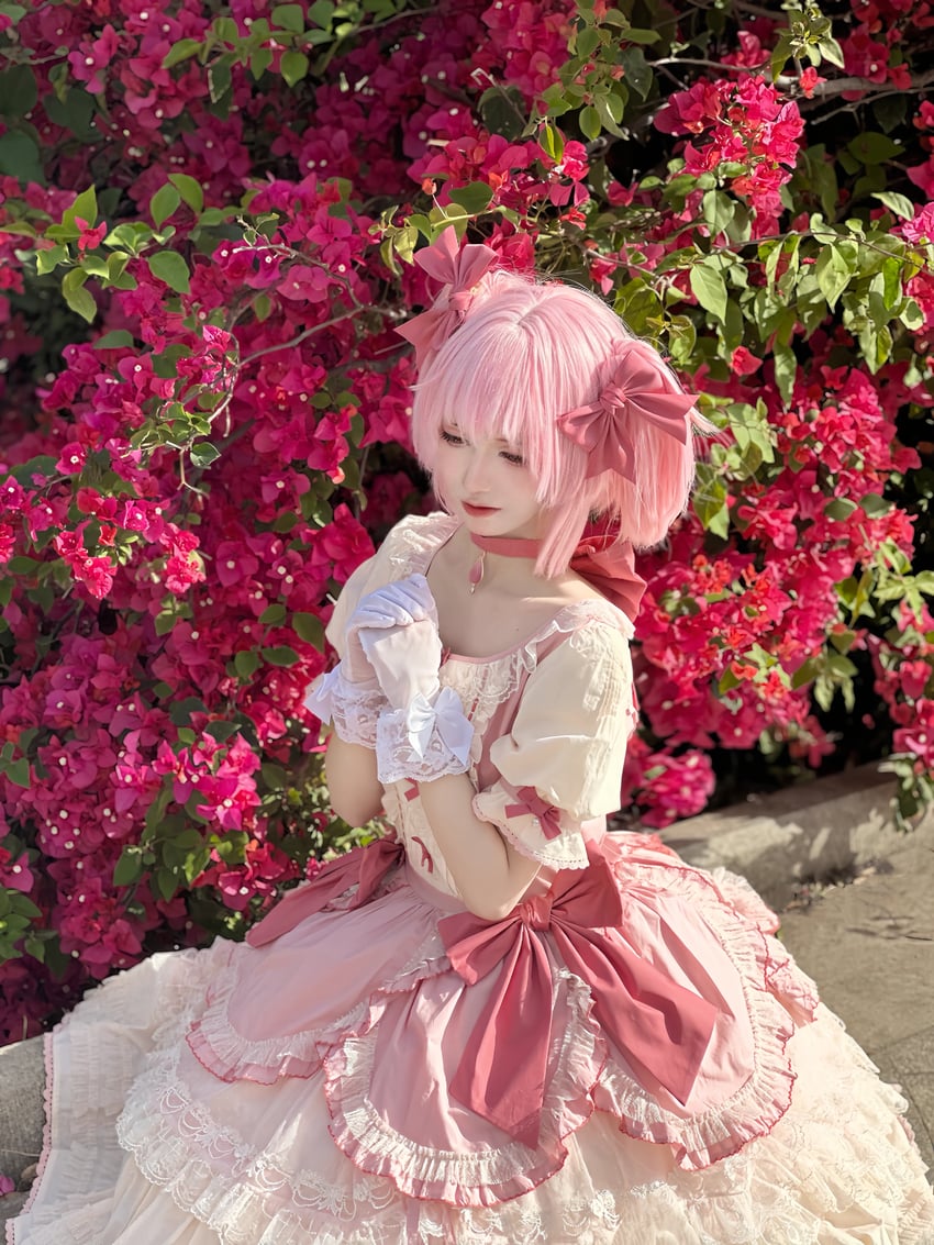 kaname madoka (mahou shoujo madoka magica) by qia_ni_rou_rou