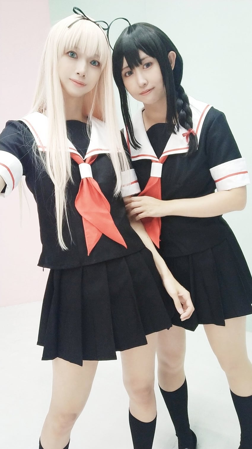 shigure and yuudachi (kantai collection) by 34_hkxtc and tohko