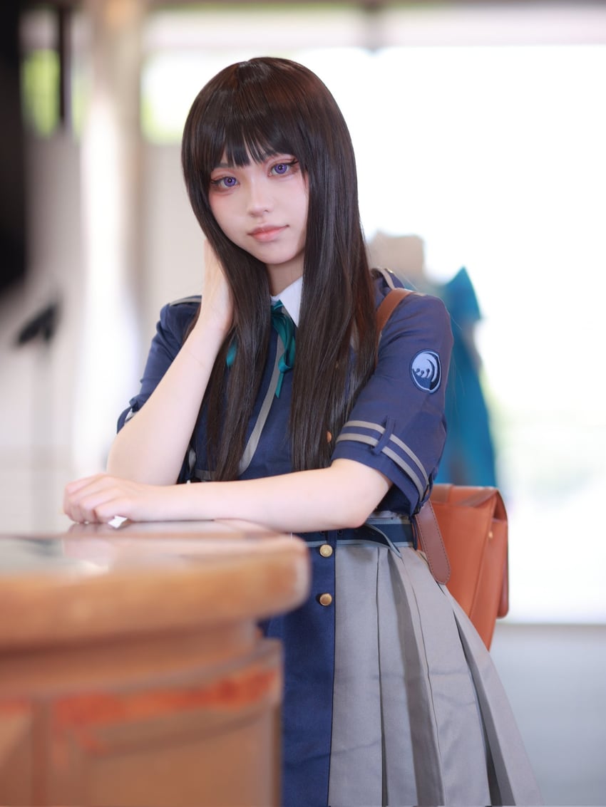 inoue takina (lycoris recoil) by saki_miyo