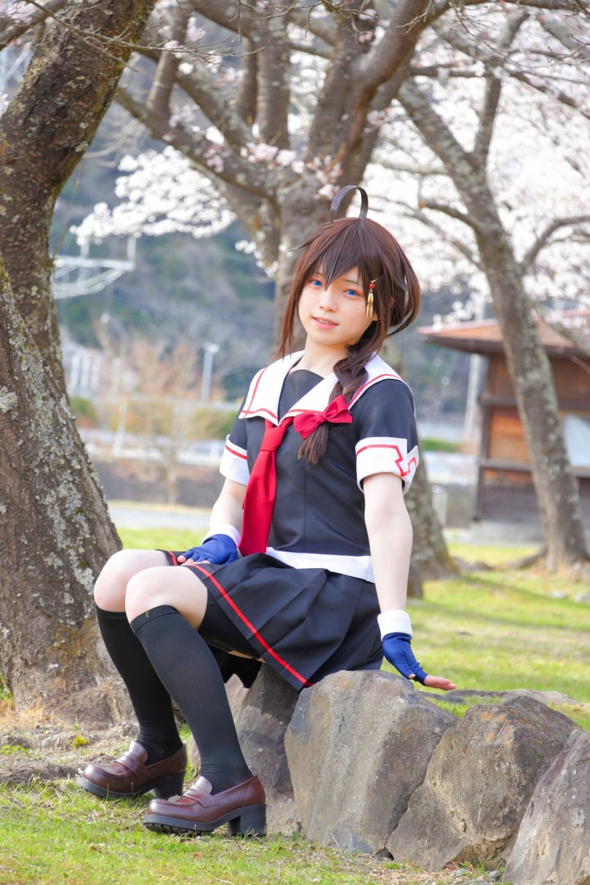 shigure and shigure kai ni (kantai collection) by shiratama_(matcos_feli_)