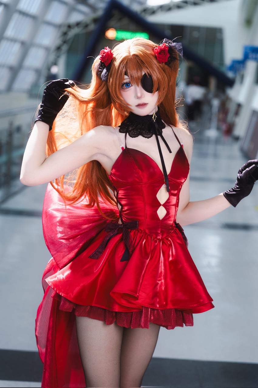 souryuu asuka langley (goddess of victory: nikke and 1 more) by bomi_cos