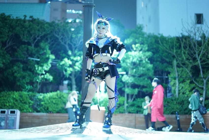 silver wolf (honkai and 1 more) by kisekaemode