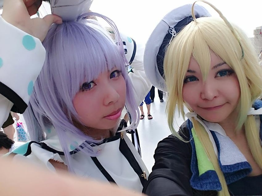 i-8 and akitsushima (kantai collection) by ayatox3x and tunatanaka