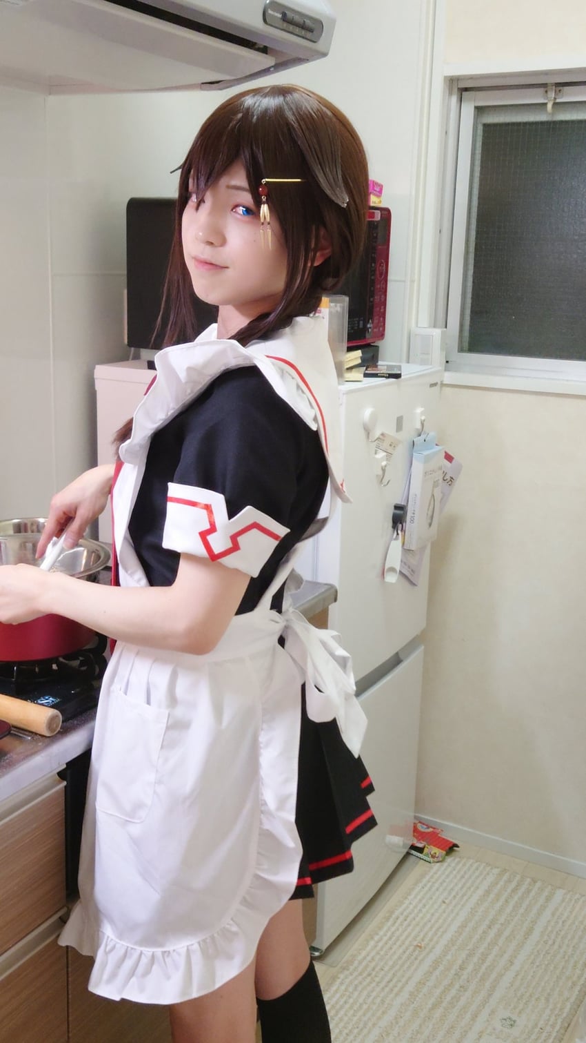 shigure and shigure kai ni (kantai collection) by shiratama_(matcos_feli_)