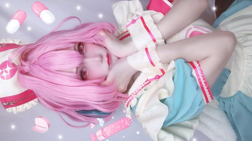 yumemi riamu (idolmaster and 2 more) by hinata_(xxxuxx_oxxo)