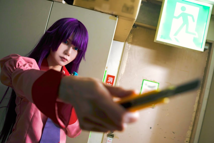 senjougahara hitagi (monogatari and 1 more) by hanpen_cos9