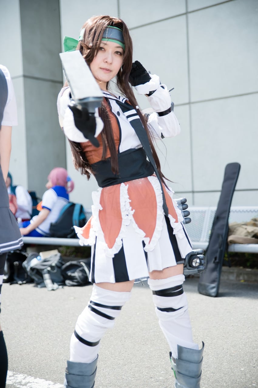 jintsuu kai ni and jintsuu (kantai collection) by litonagi_(photographer) and sumire_maru