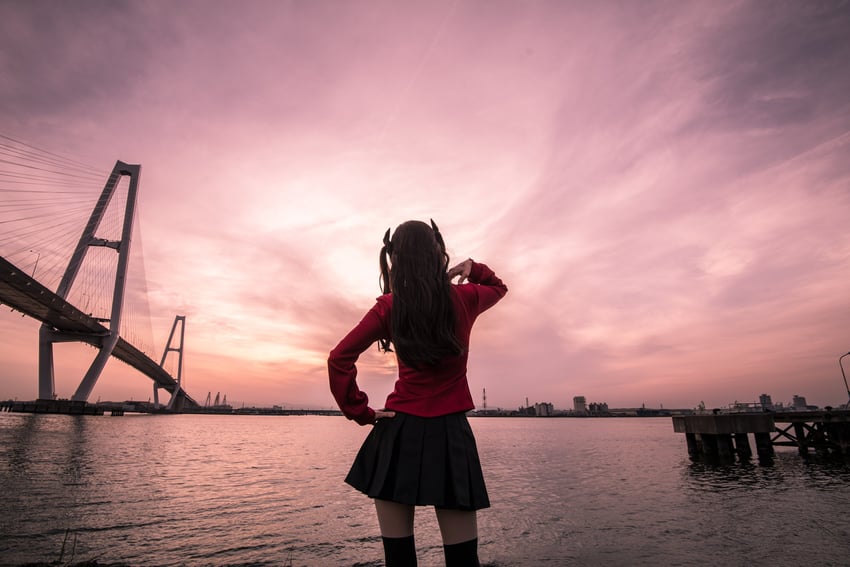 tohsaka rin (fate and 1 more) by noshinoxxx