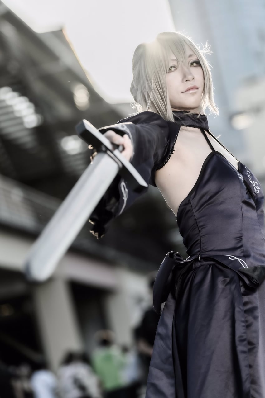 artoria pendragon and saber alter (fate and 1 more) by shano
