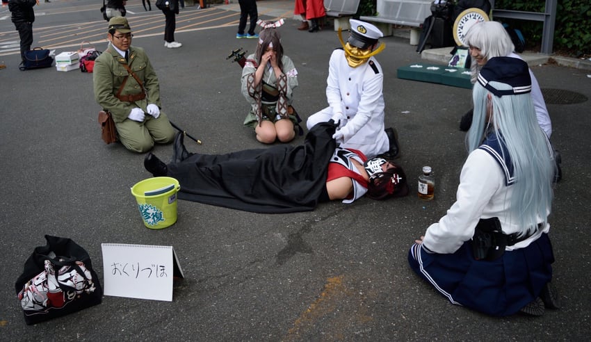 zuihou, zuihou kai, sendai, sendai kai ni, hibiki, and 1 more (kantai collection) by tunatanaka