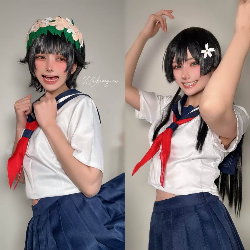 uiharu kazari and saten ruiko (toaru majutsu no index) by kasagi_cos