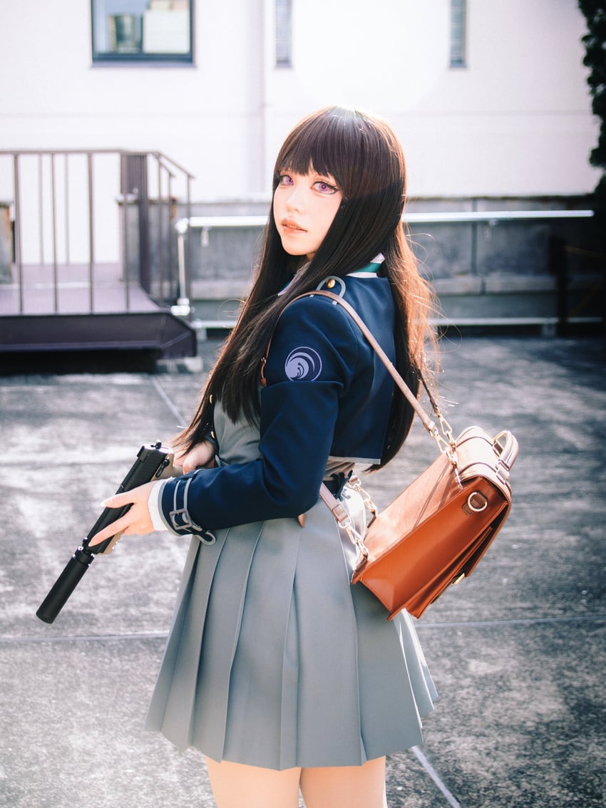 inoue takina (lycoris recoil) by saki_miyo