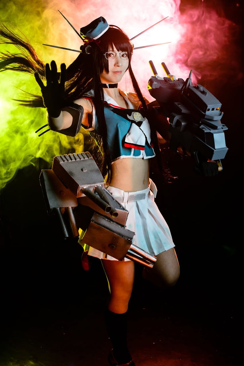 choukai kai ni and choukai (kantai collection) by litonagi_(photographer) and marie_morinaga3