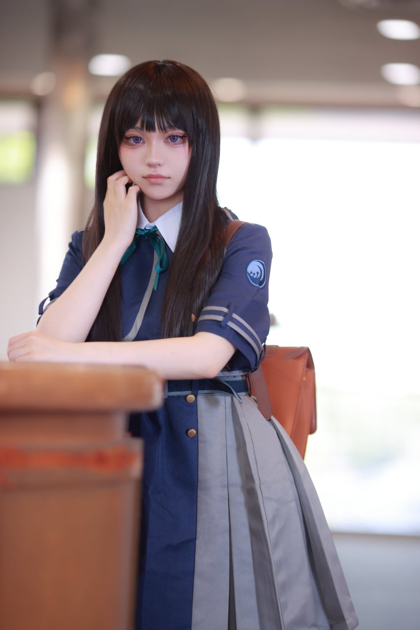 inoue takina (lycoris recoil) by saki_miyo