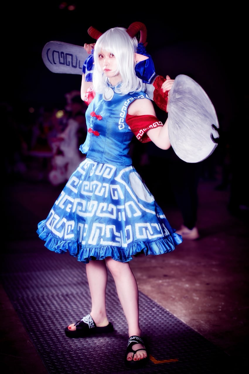 toutetsu yuuma (touhou and 1 more) by akiika117_(photographer) and yazuya_1211