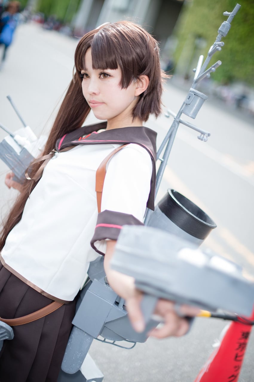 ayanami and ayanami kai ni (kantai collection) by girasol6971 and litonagi_(photographer)