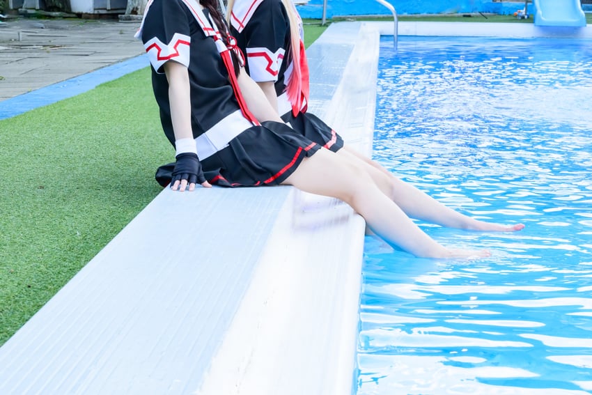 shigure, shigure kai ni, yuudachi, and yuudachi kai ni (kantai collection) by aomura_(aomr_fre) and p_q210