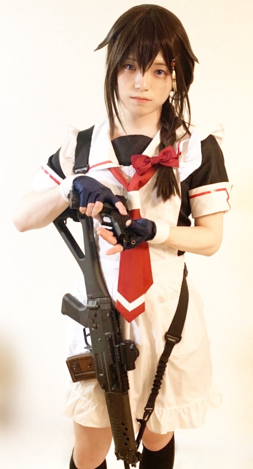 shigure and shigure kai ni (kantai collection) by shiratama_(matcos_feli_)