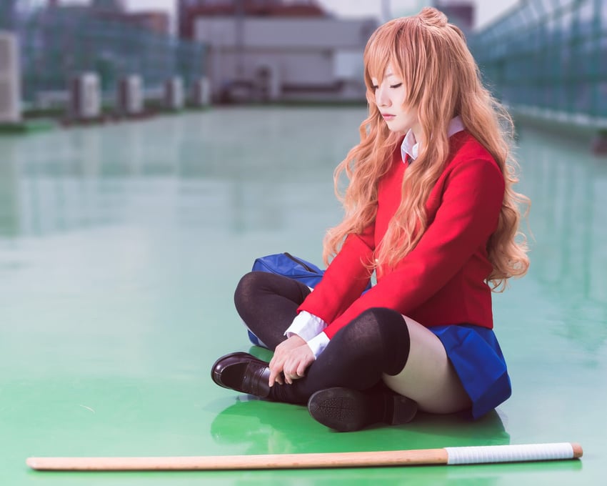 aisaka taiga (toradora!) by taiga_chihiro_(cosplayer)