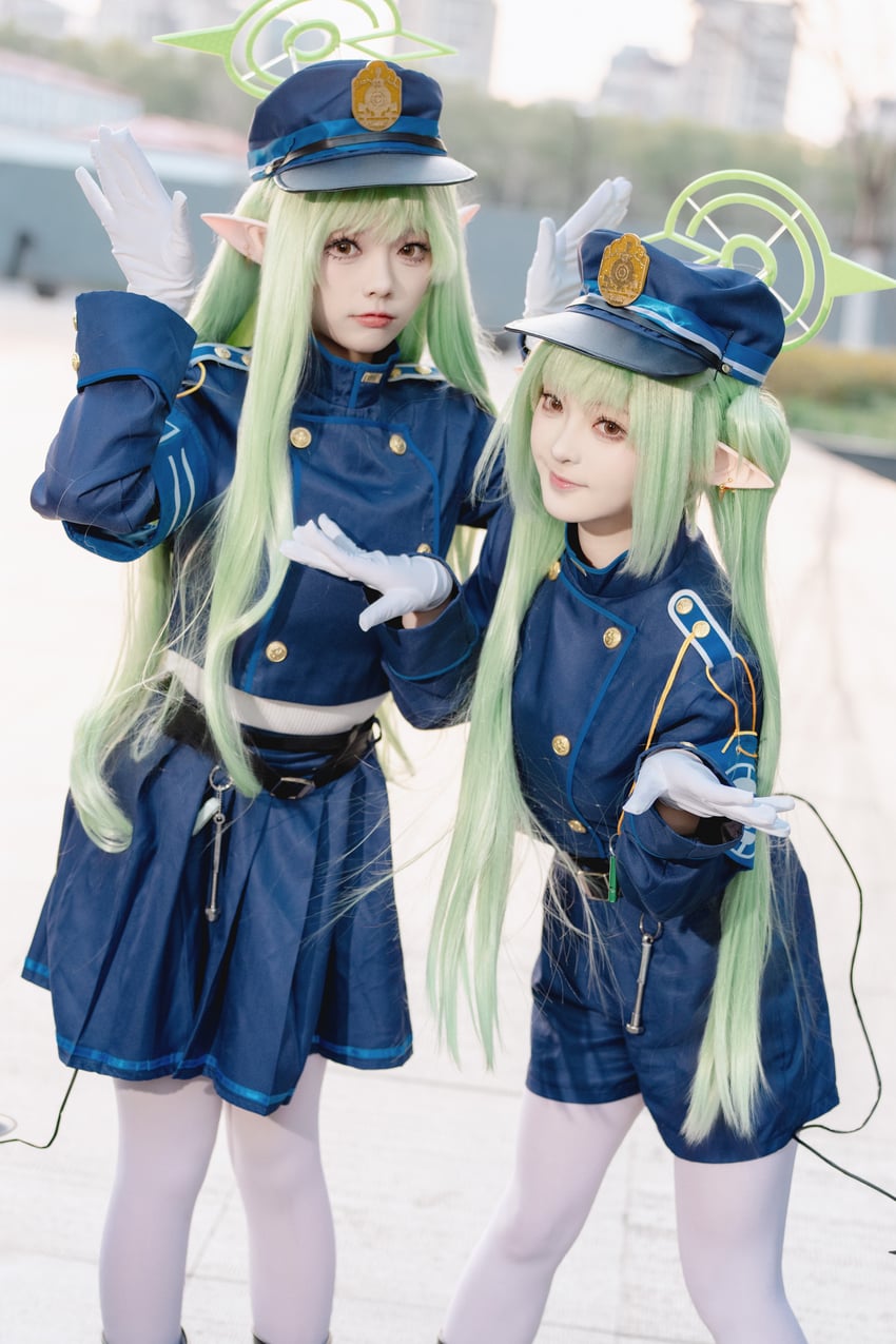 hikari and nozomi (blue archive) by jiangjiangjiangjun and usagi_rr