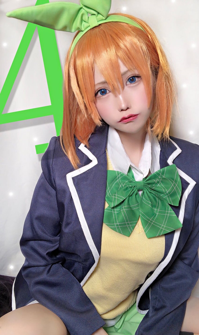 nakano yotsuba (go-toubun no hanayome) by hinata_(xxxuxx_oxxo)