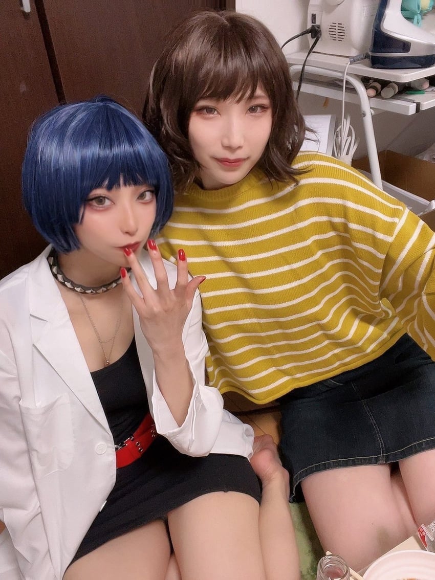 takemi tae and kawakami sadayo (persona and 1 more) by akichi45 and yushiko