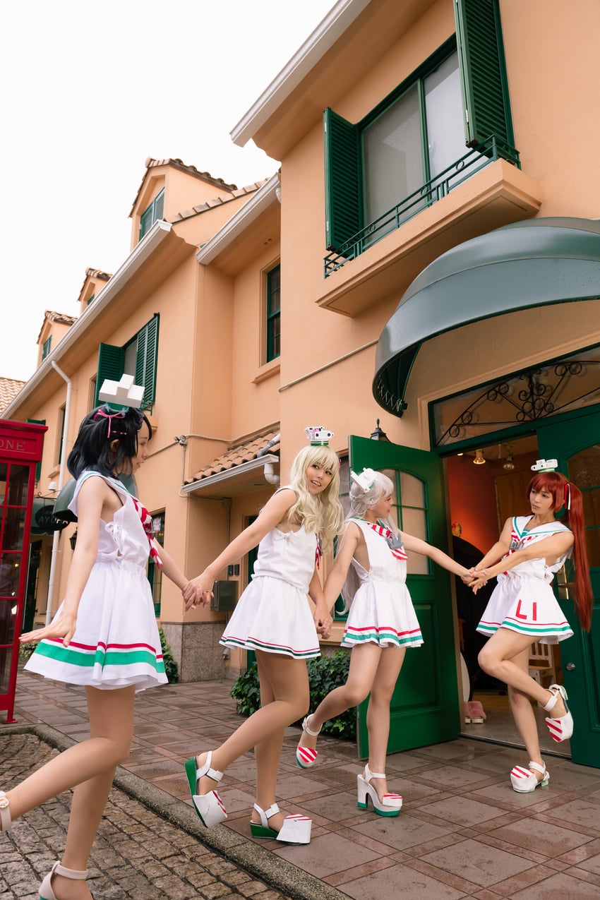 libeccio, scirocco, grecale, and maestrale (kantai collection) by gamasanmk2, girasol6971, ko_keshi_girl, litonagi_(photographer), and tochi_pikonome