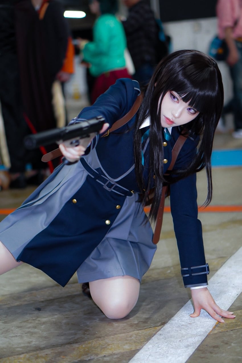 inoue takina (lycoris recoil) by saki_miyo